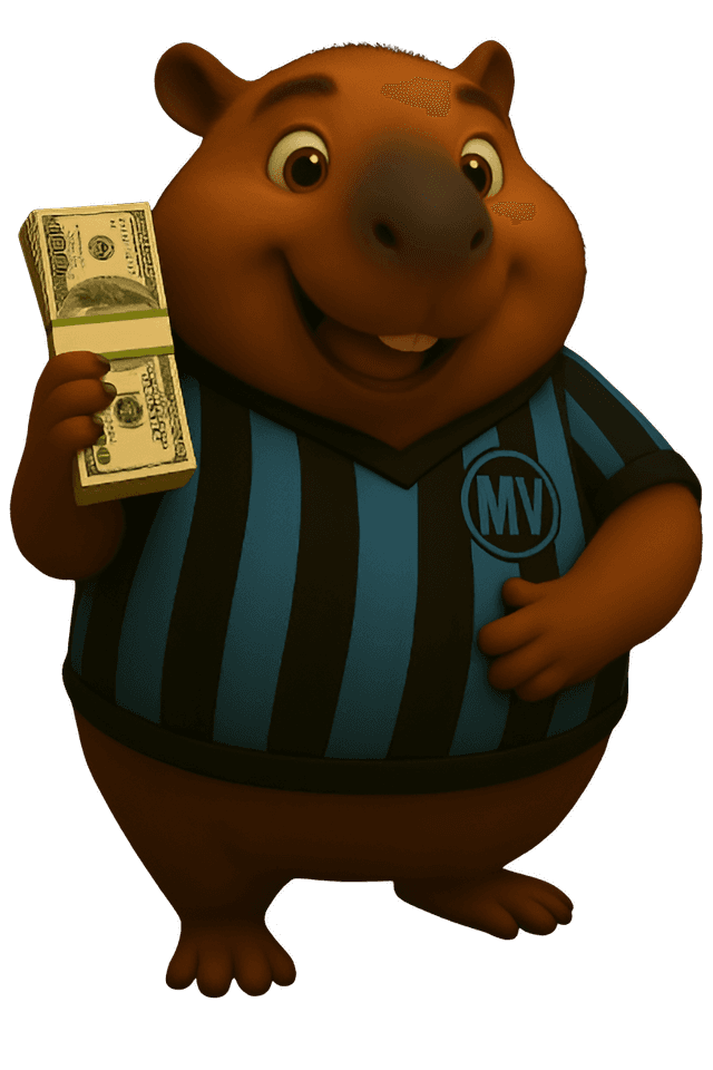 Mascote Capivarildo da Match Visions Technology